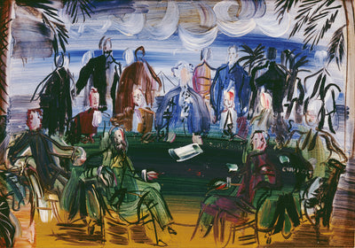 Savants autour d'une table - Raoul Dufy