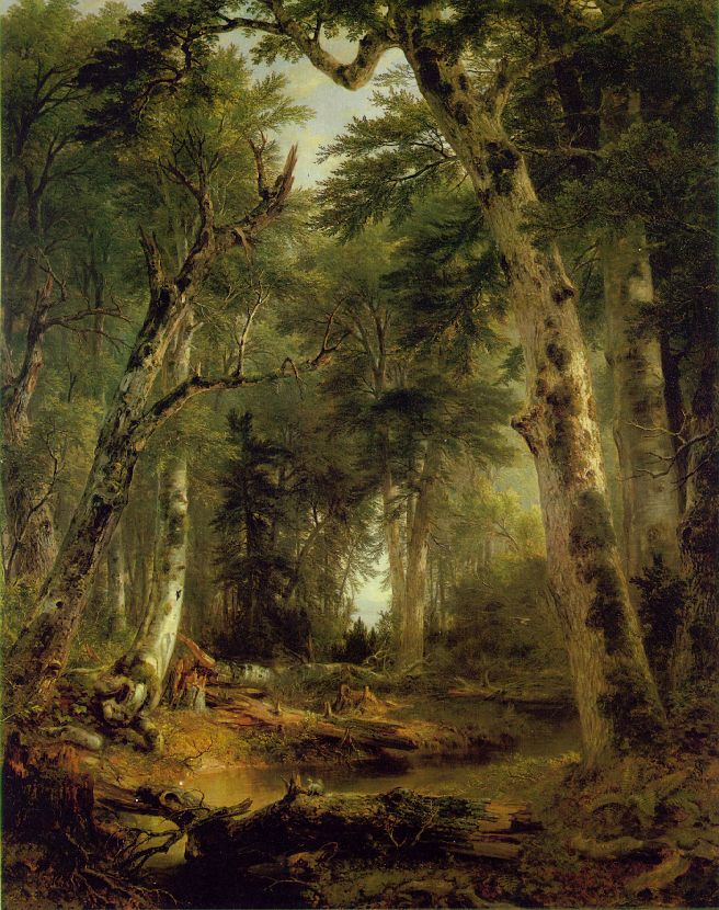 Dans les bois - Asher Brown Durand - Alpha Reproduction