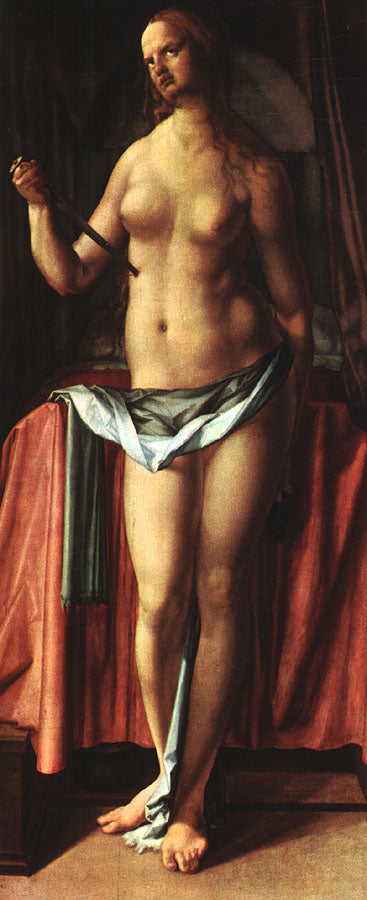 Il Suicidio di Lucrezia - Albrecht Dürer