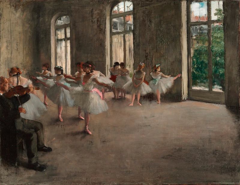 La ripetizione - Edgar Degas