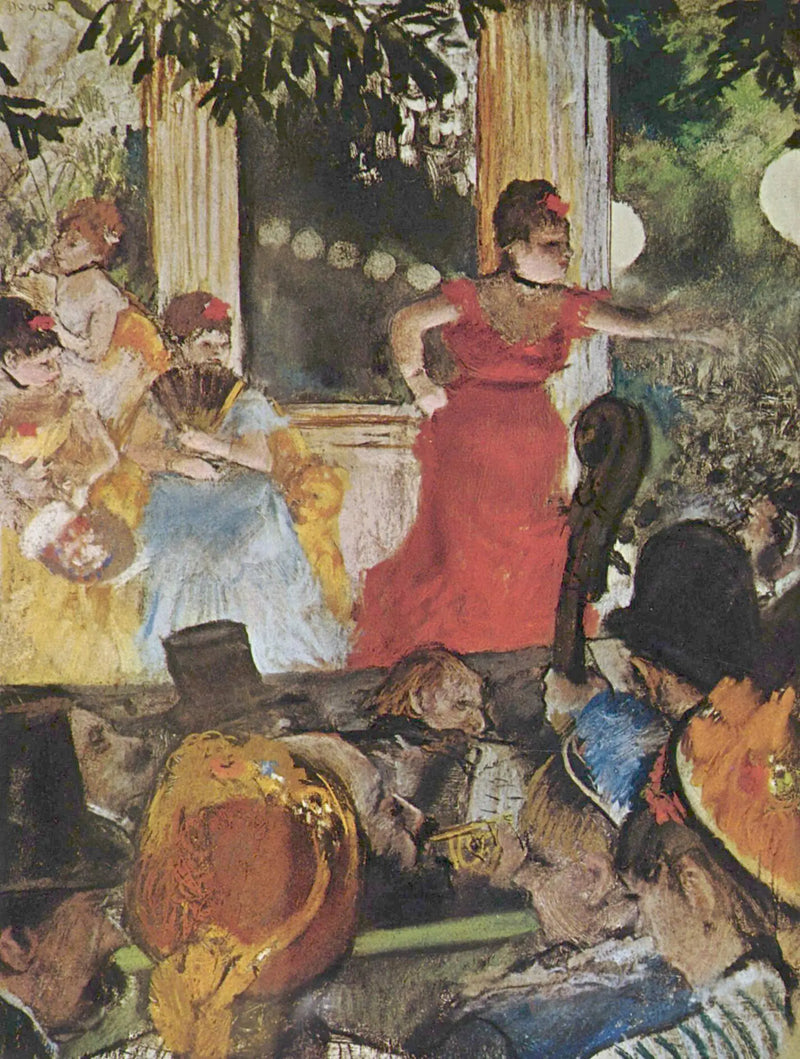 Il Caffè-concerto agli ambasciatori - Edgar Degas