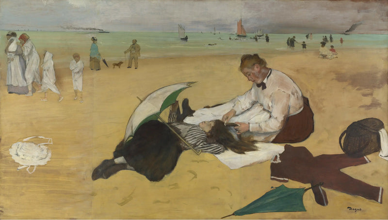 Scena di spiaggia - Edgar Degas