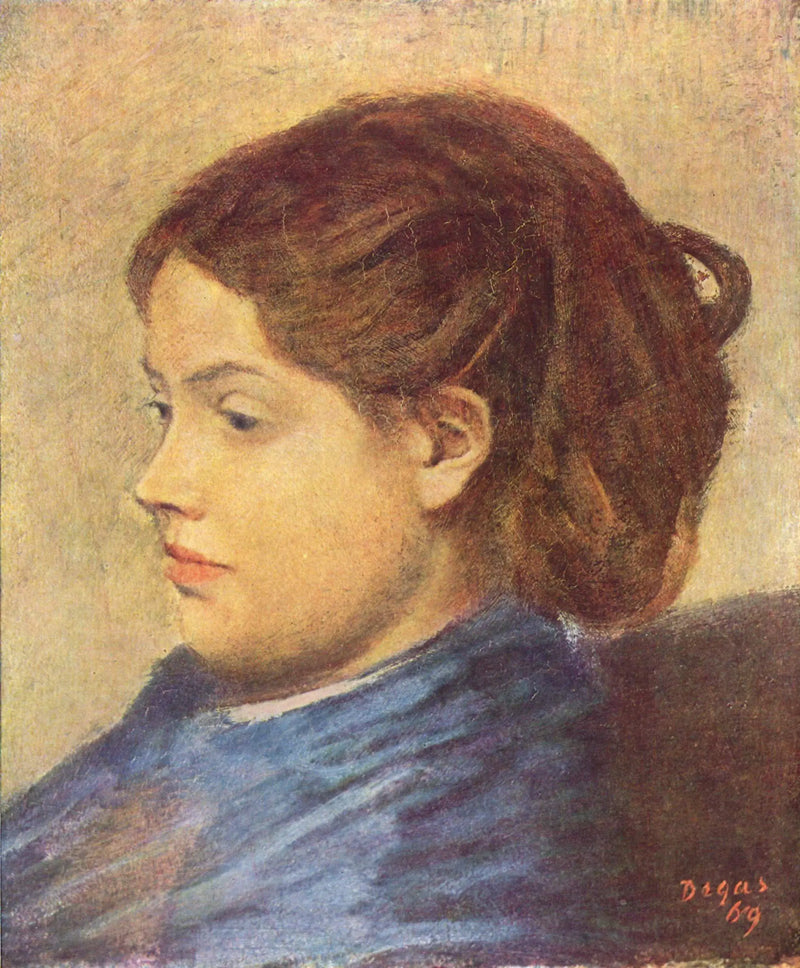 Ritratto di Emma Dobigny - Edgar Degas