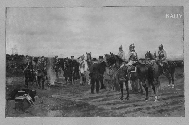 Les otages, souvenir de la campagne 1870-71 - Édouard Detaille