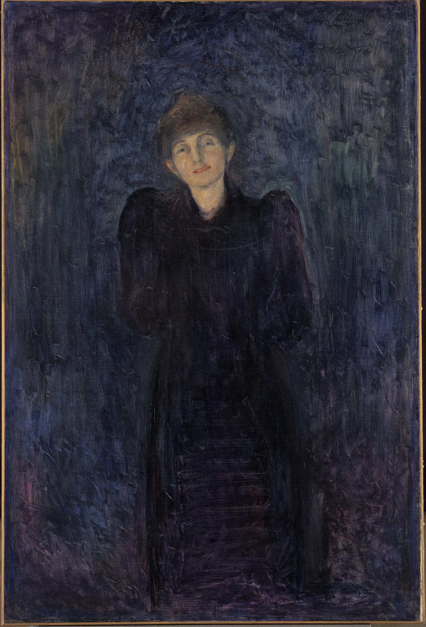 Reproduction du tableau « Dagny Juel Przybyszewska - Edvard Munch » par Alpha Reproduction en peinture à l’huile