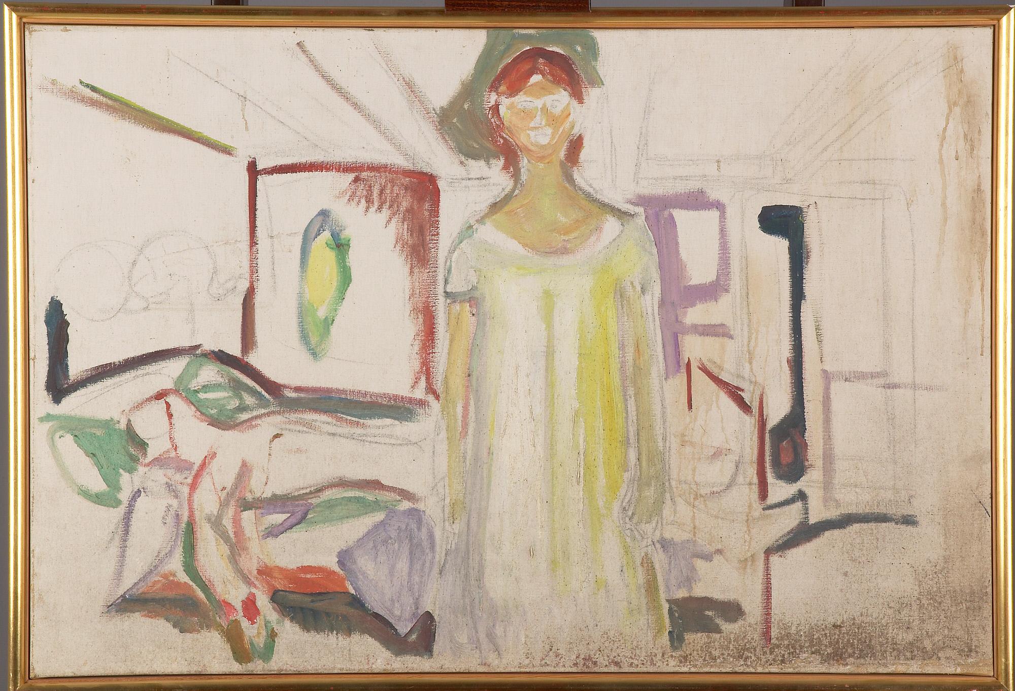 Reproduction du tableau « Homme et Femme - Edvard Munch » par Alpha Reproduction en peinture à l’huile