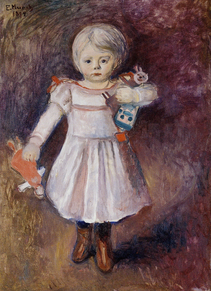 Reproduction du tableau « Nora Mengelberg - Edvard Munch » par Alpha Reproduction en peinture à l’huile