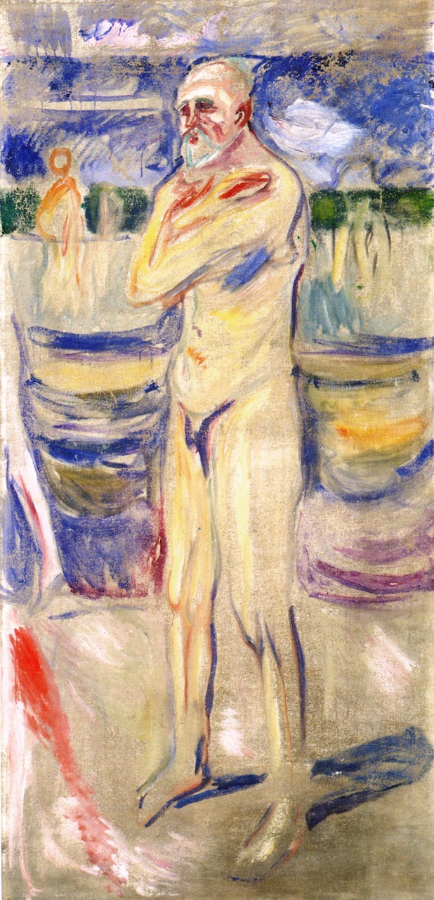 Reproduction du tableau « Vieil Âge - Edvard Munch » par Alpha Reproduction en peinture à l’huile