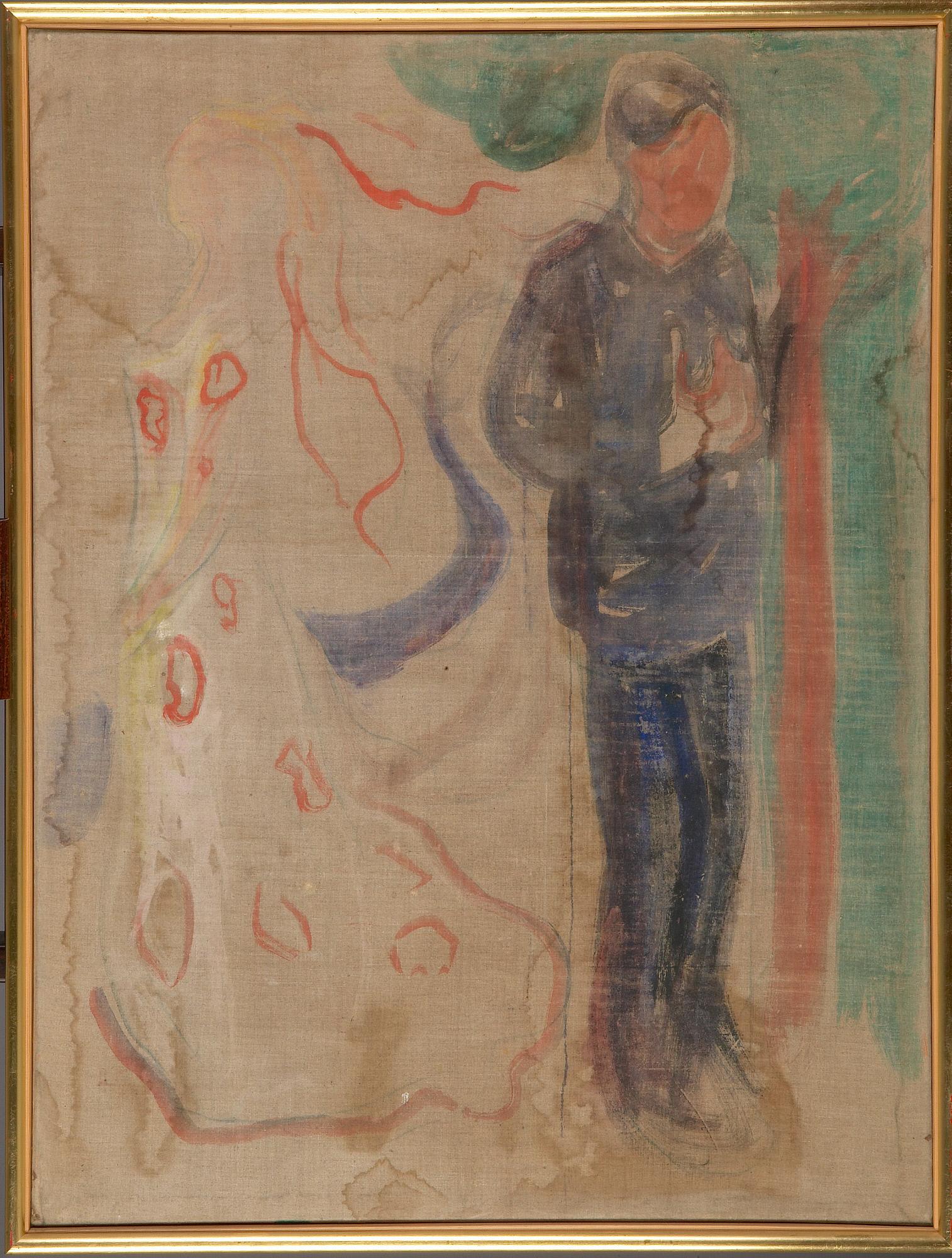 Reproduction du tableau « Séparation - Edvard Munch » par Alpha Reproduction en peinture à l’huile