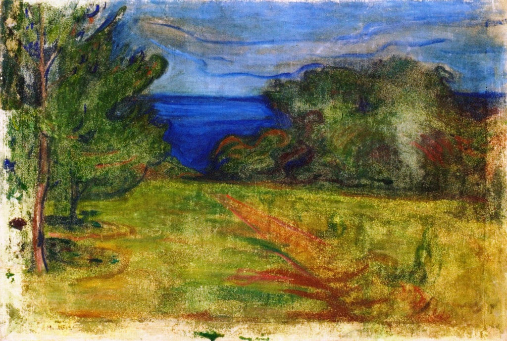 Reproduction du tableau « Le Jardin - Edvard Munch » par Alpha Reproduction en peinture à l’huile