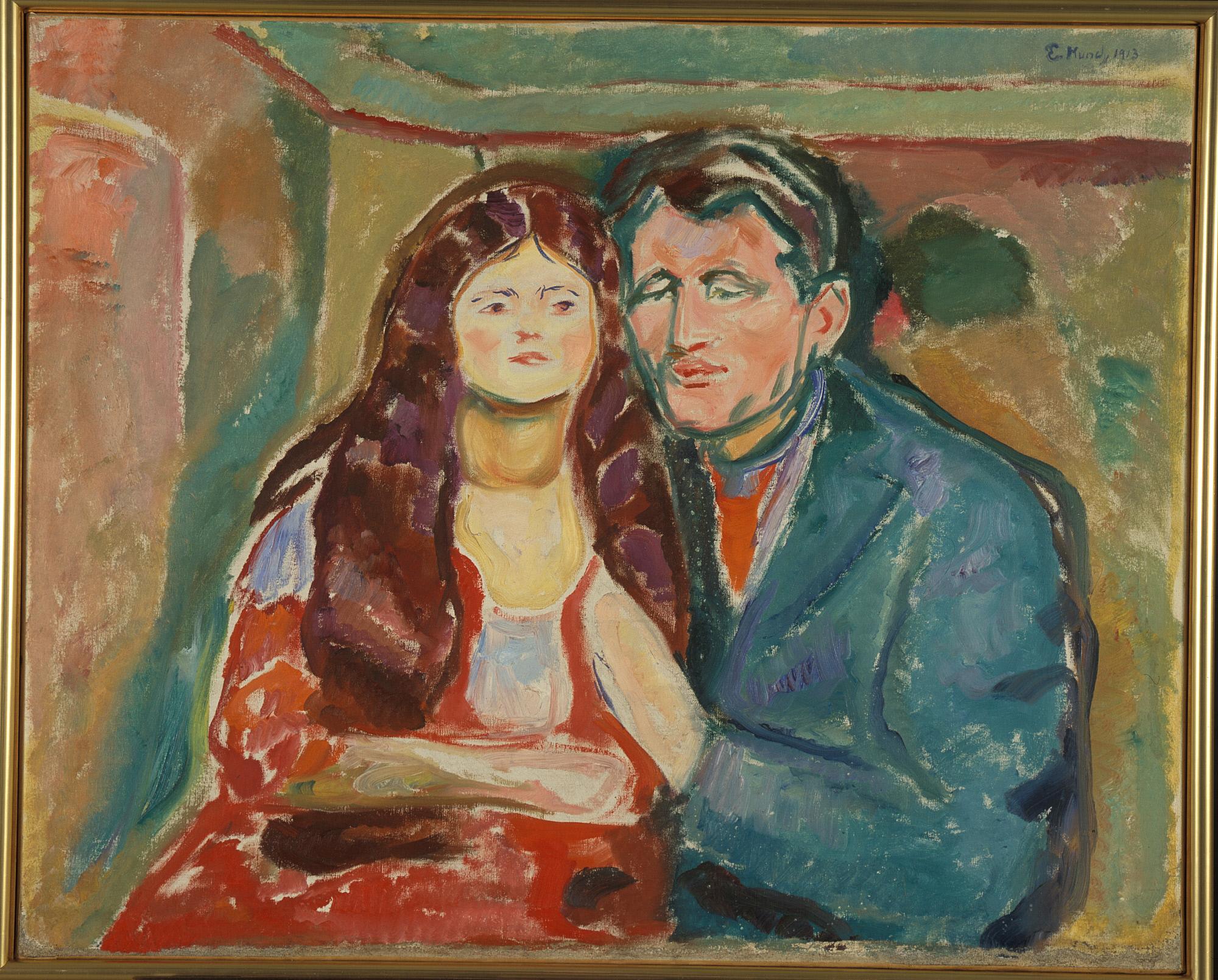 Reproduction du tableau « Le Séducteur - Edvard Munch » par Alpha Reproduction en peinture à l’huile