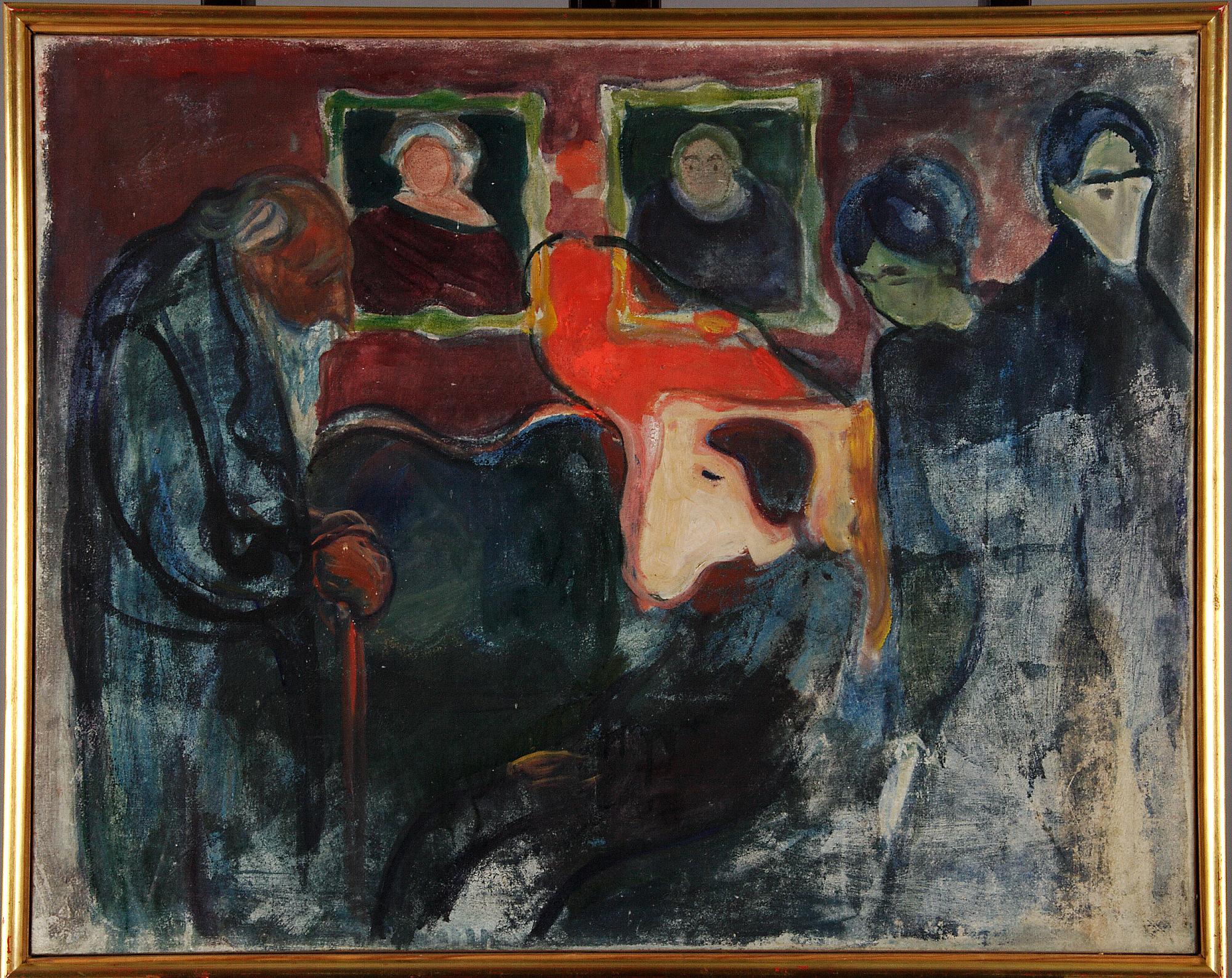 Reproduction du tableau « Le Fils - Edvard Munch » par Alpha Reproduction en peinture à l’huile
