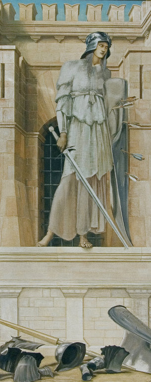 Courage - Edward Burne-Jones - Alpha Reproduction