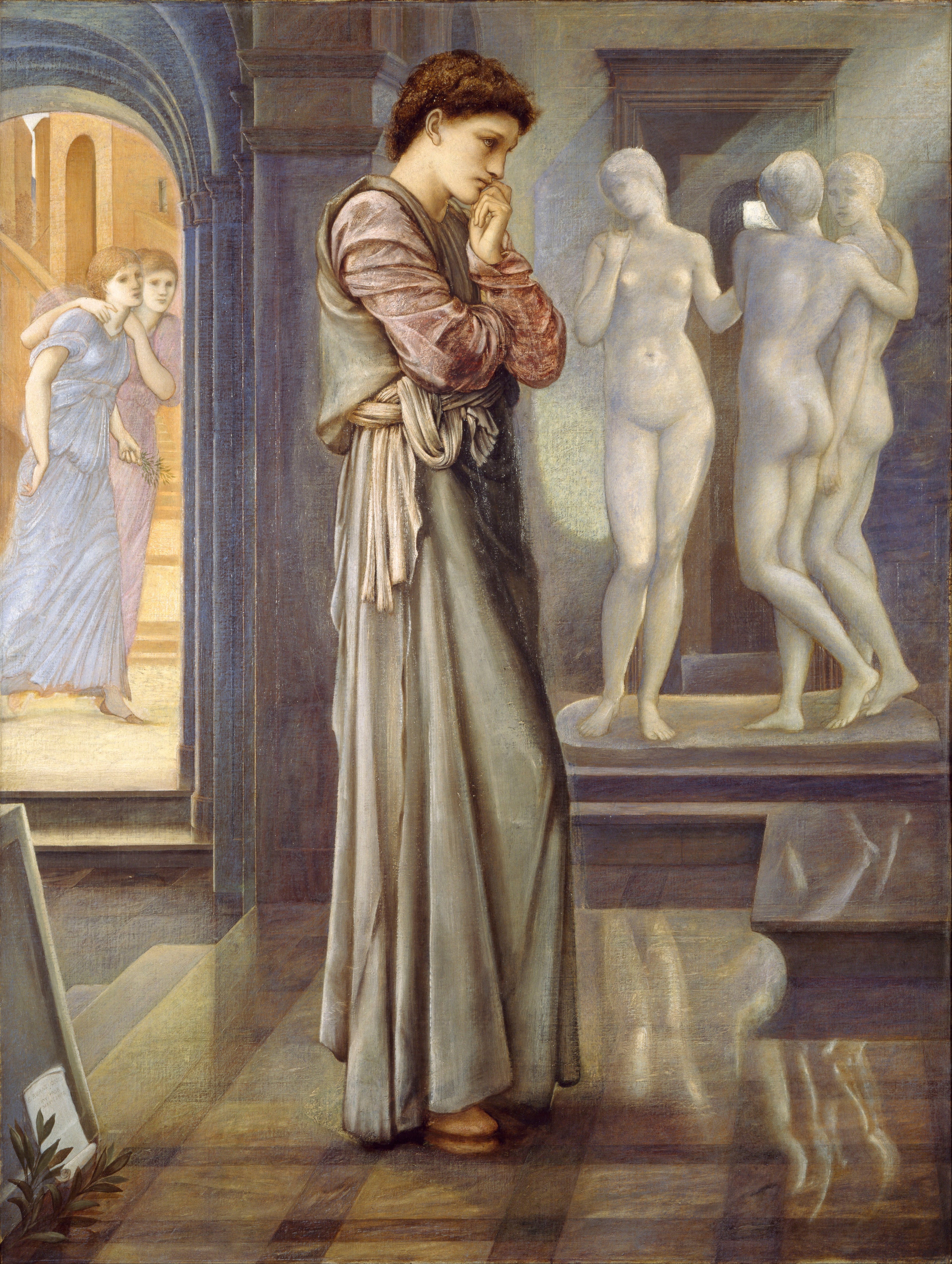 Pygmalion et l’Image - Les Désirs du Cœur - Edward Burne-Jones - Alpha Reproduction