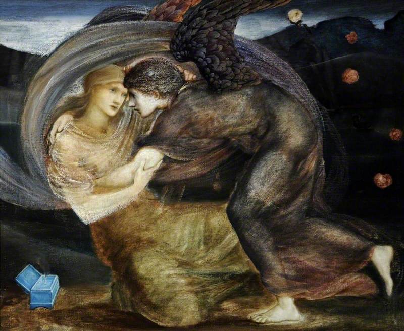 Cupidon délivrant Psyché - Edward Burne-Jones - Alpha Reproduction