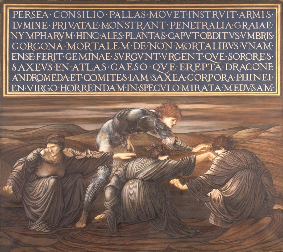 Pérès et les Grées - Edward Burne-Jones - Alpha Reproduction