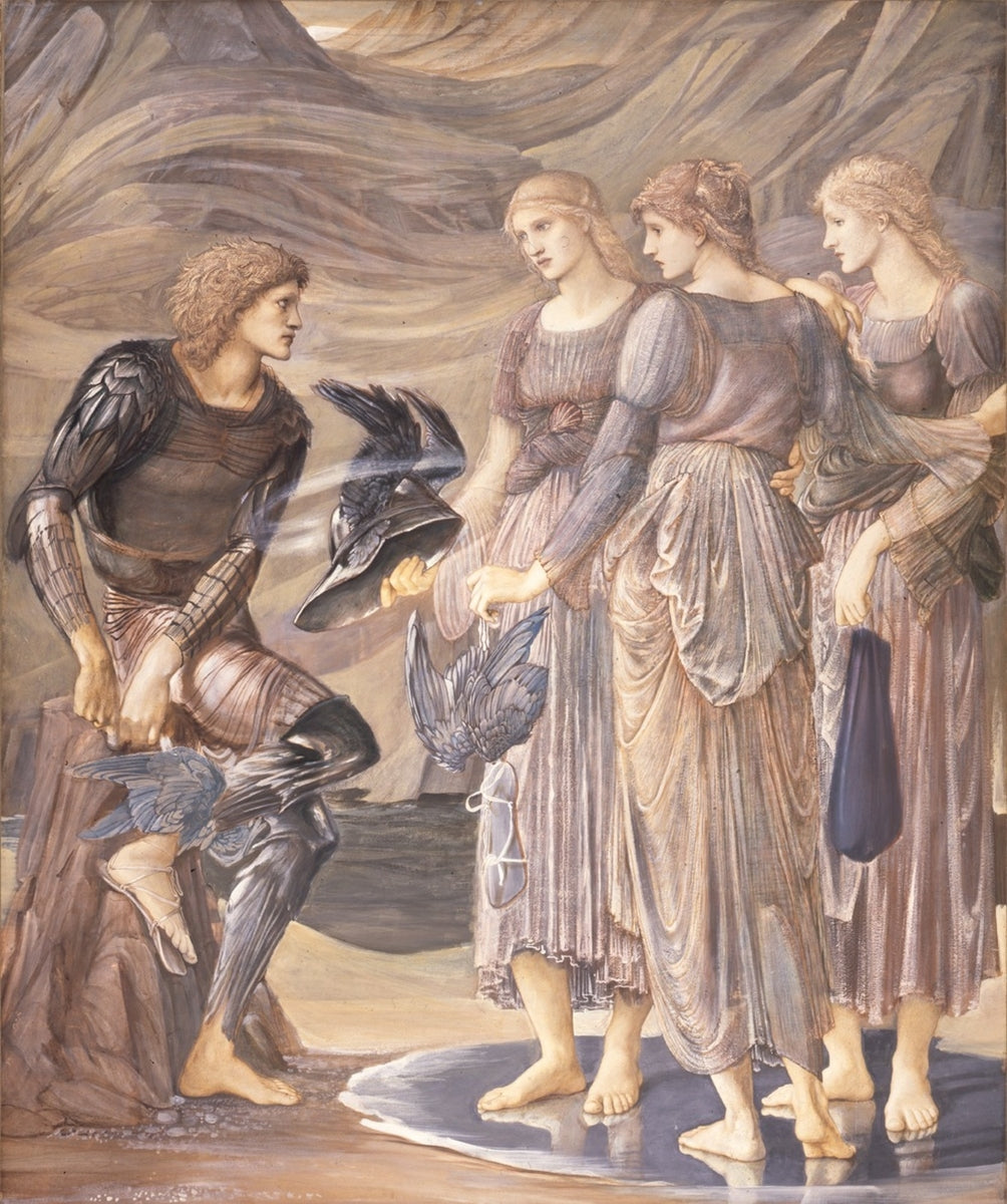 Persée et les nymphes de la mer (L’armement de Persée) - Edward Burne-Jones - Alpha Reproduction