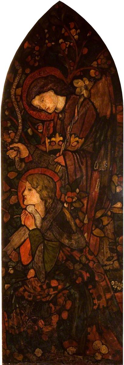 L’Annonciation - Edward Burne-Jones - Alpha Reproduction