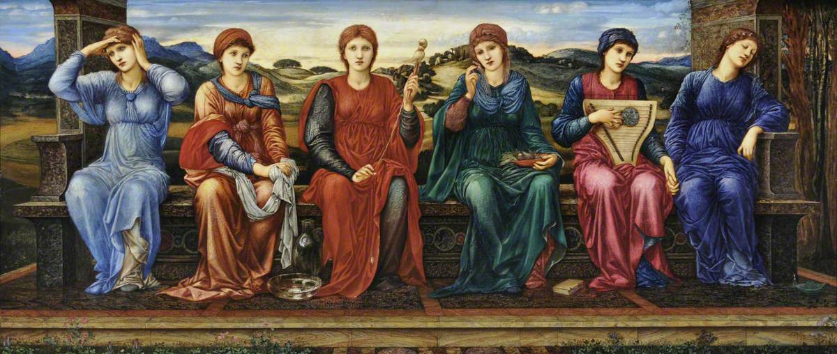 Les Heures - Edward Burne-Jones - Alpha Reproduction
