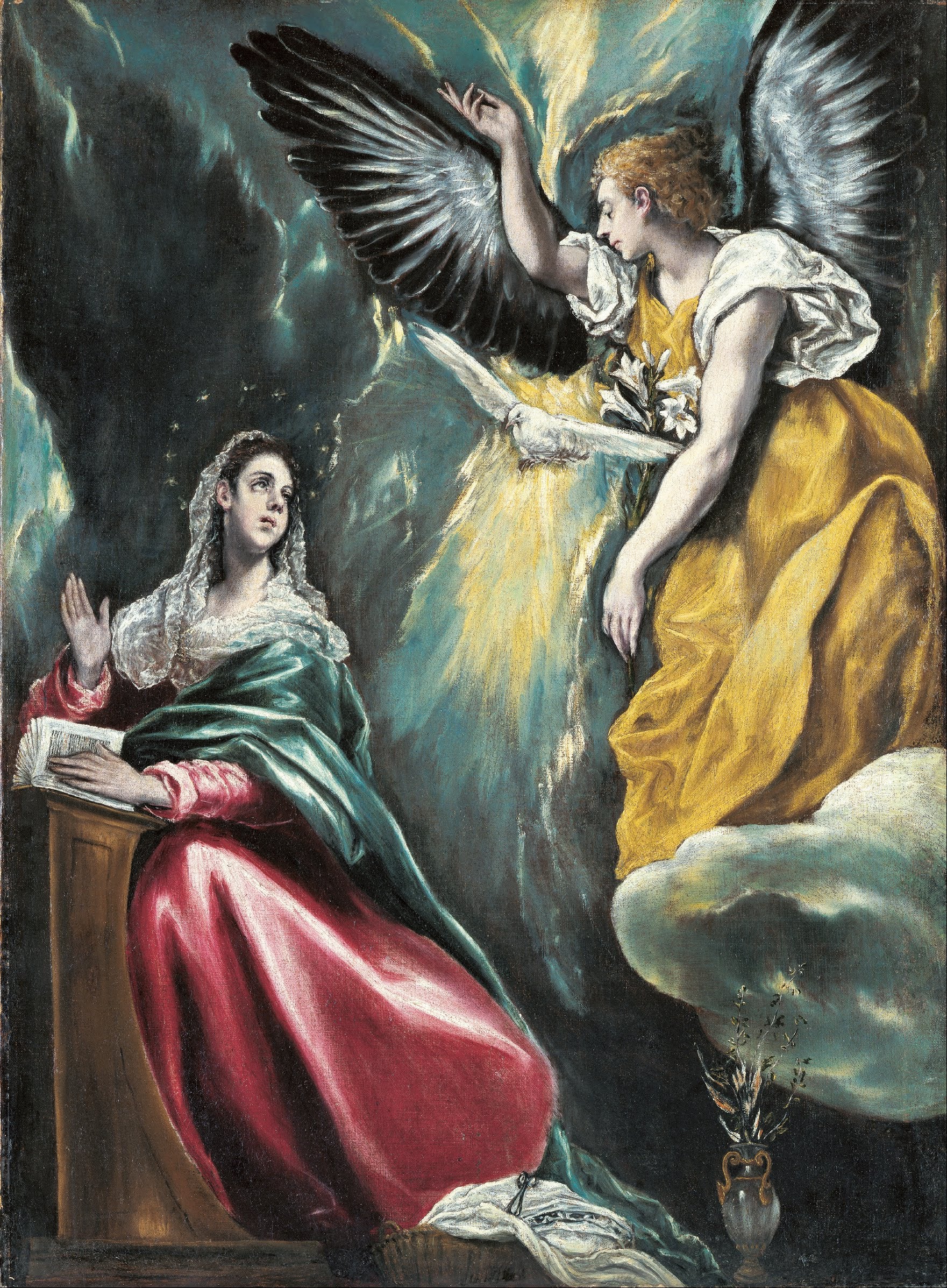 Annonciation - El Greco - Alpha Reproduction