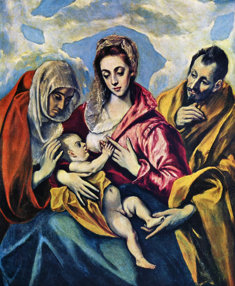 La Sacra Famiglia - El Greco