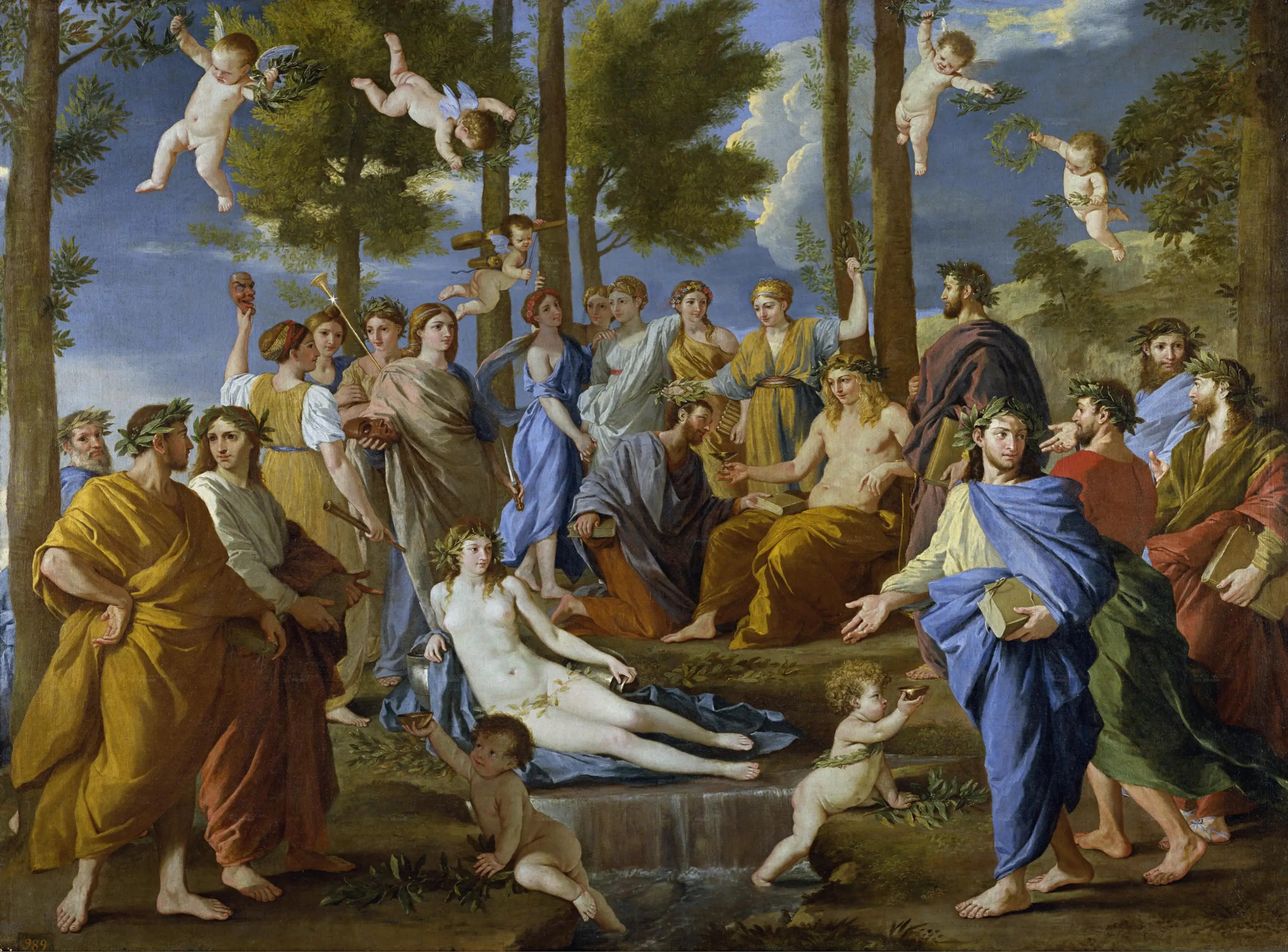 Le Parnasse - Nicolas Poussin - Alpha Reproduction