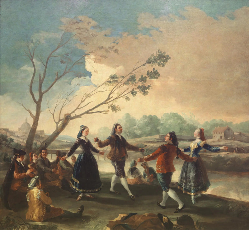 Danza sulle rive del Manzanares - Francisco de Goya