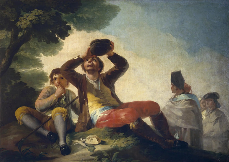Il Bevitore - Francisco de Goya
