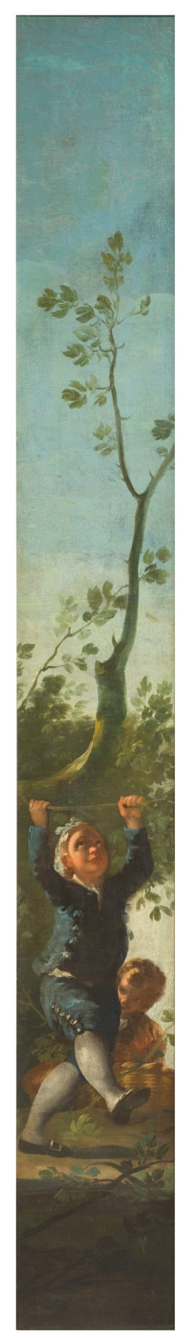 Reproduction du tableau « L'Enfant de l'arbre - Francisco de Goya » par Alpha Reproduction en peinture à l’huile