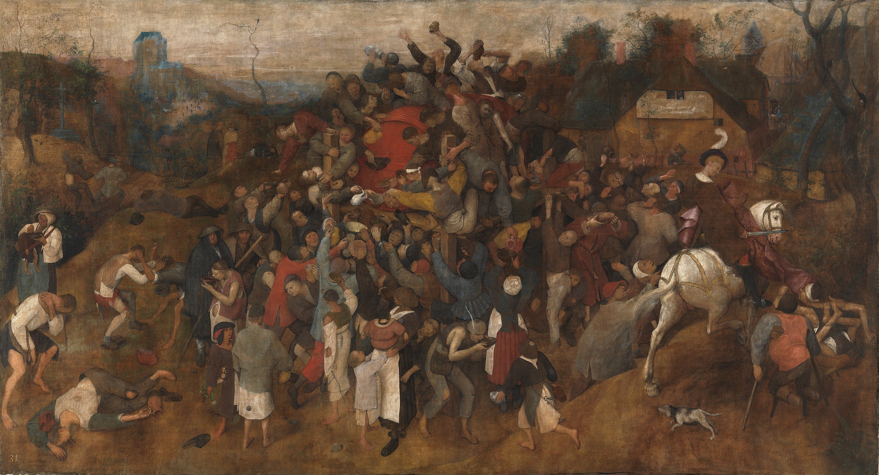 Il Vino di San Martino - Pieter Brueghel il Vecchio