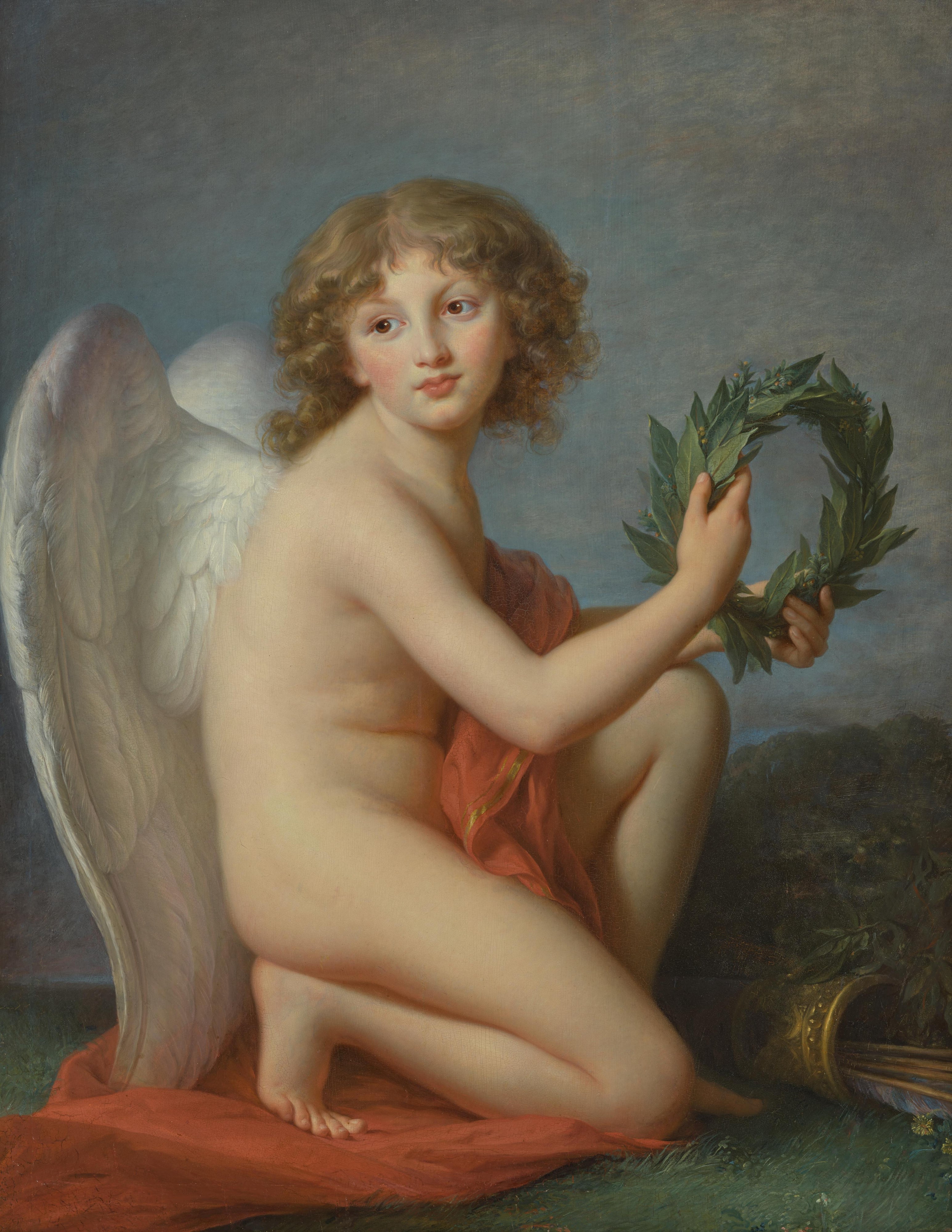 Le prince Henri Lubomirski que le génie de la renommée - Élisabeth Vigée Le Brun