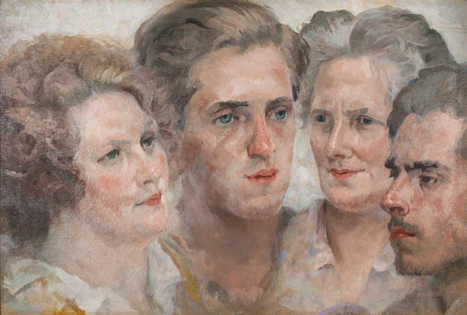 Retratos de família - Eliseu Visconti