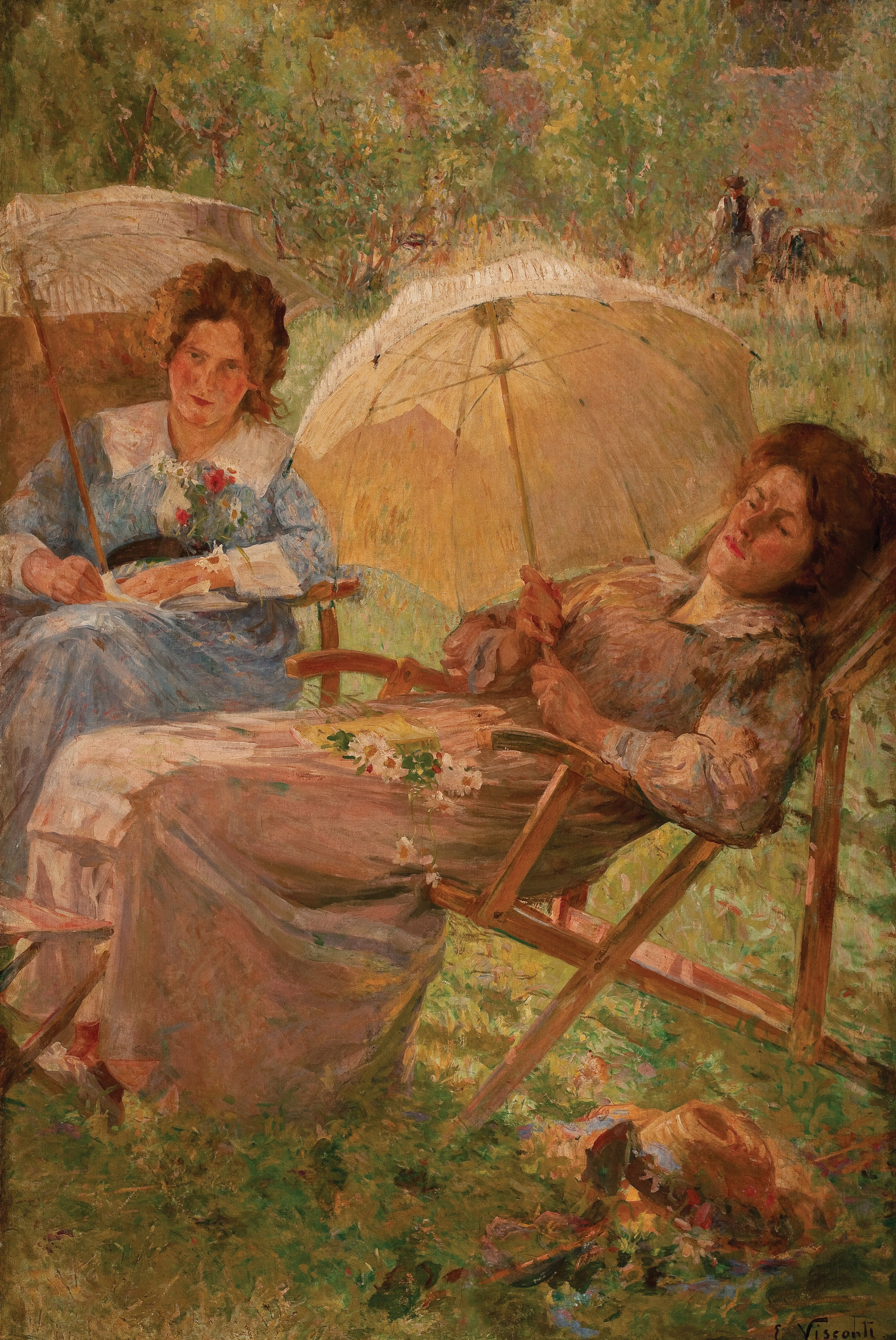 Le bain de soleil - Eliseu Visconti