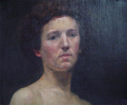 Rosto de mulher - Eliseu Visconti