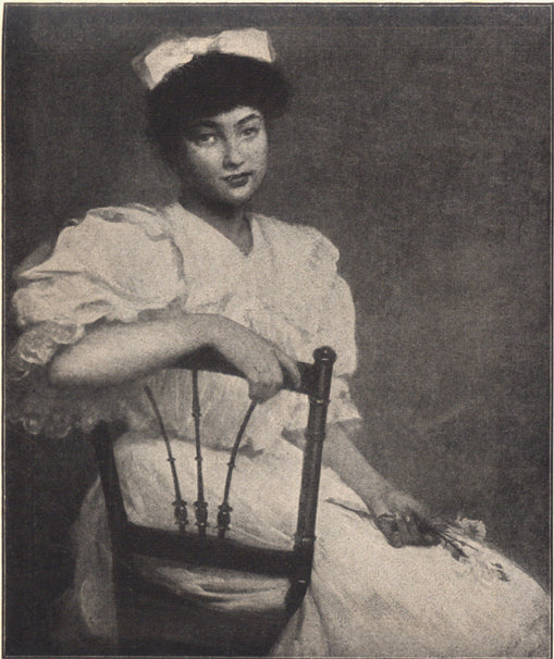 Retrato de Mlle. B. Lindheimer - Eliseu Visconti