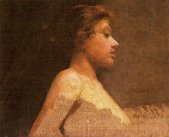 Moça - Eliseu Visconti