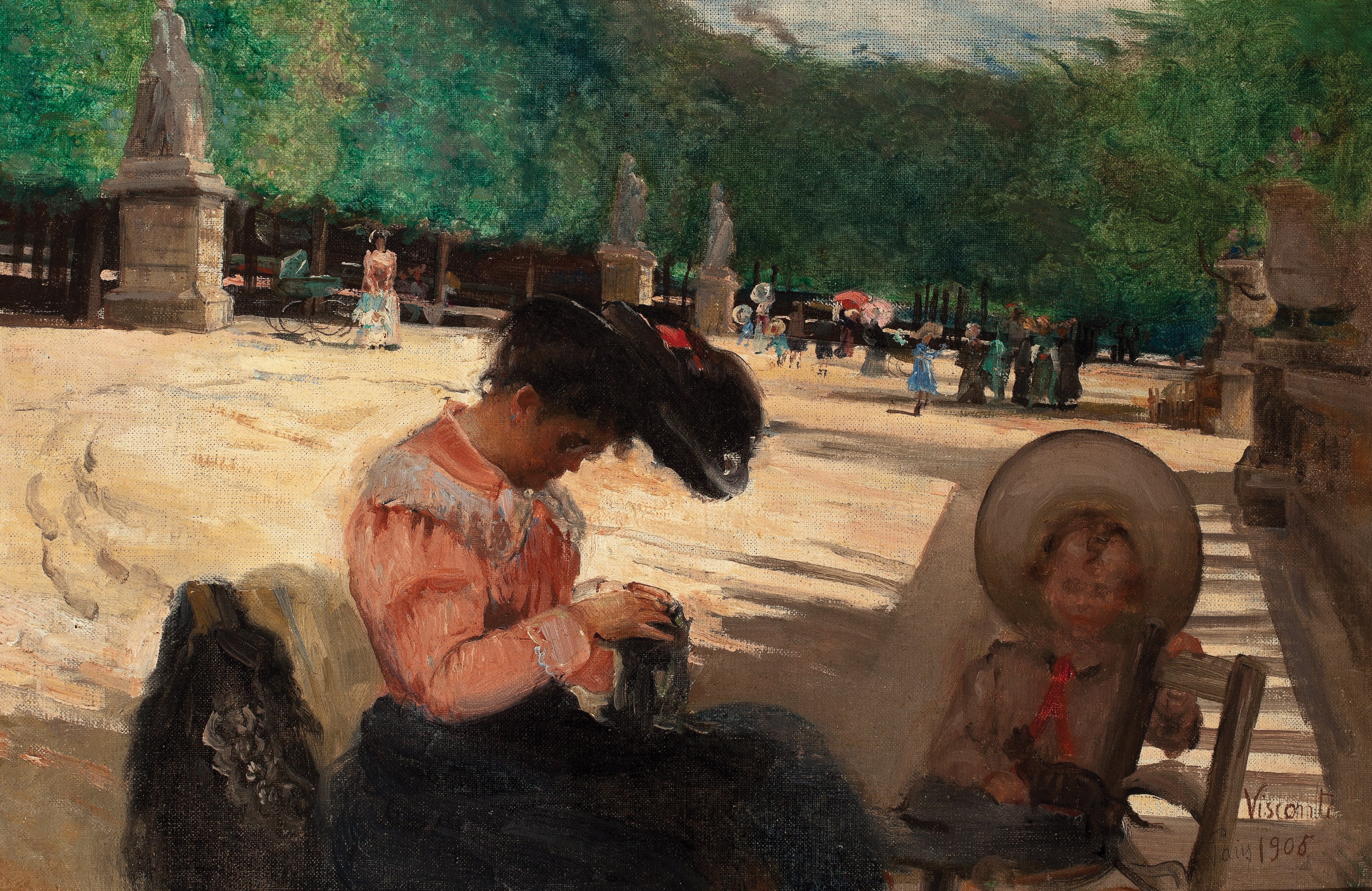 Tricoteuse - Eliseu Visconti