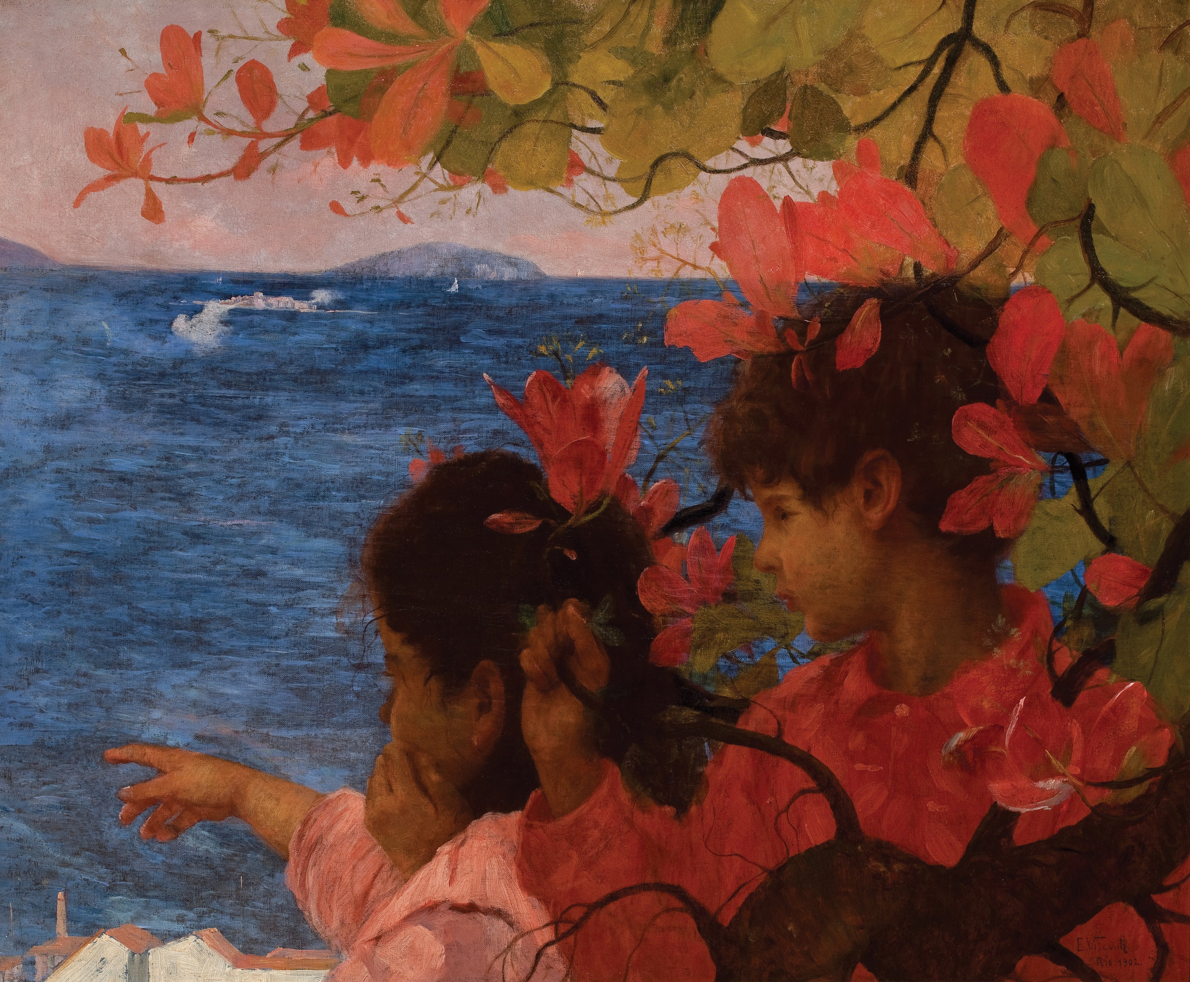 Vista do mar - Eliseu Visconti