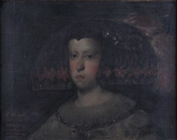 Mariana D'Austria - Copia de Velásquez - Eliseu Visconti