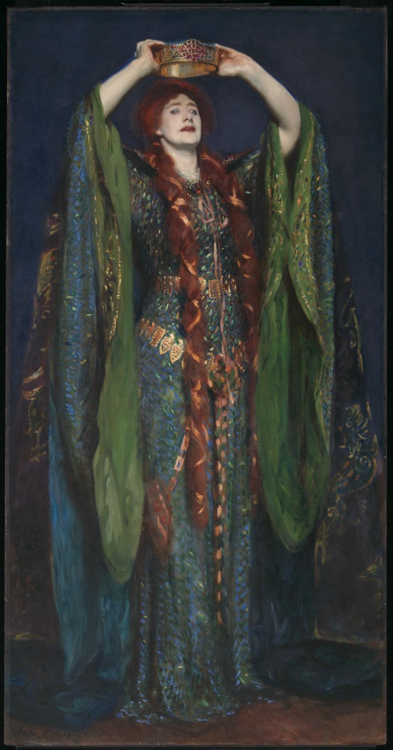 Reproduction du tableau « Ellen Terry et Lady Macbeth - John Singer Sargent » par Alpha Reproduction en peinture à l’huile