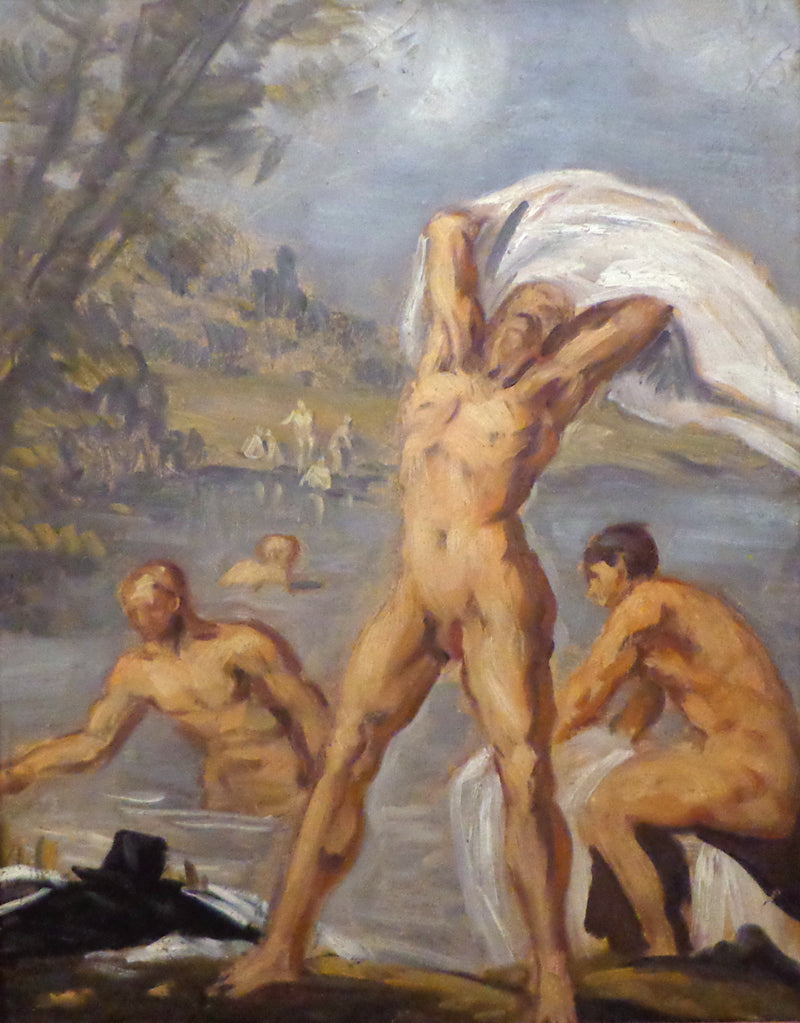 La zona balneare - Émile Bernard