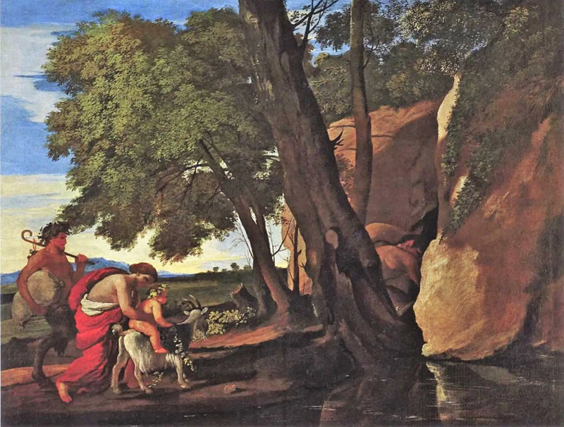 L'Enfance de Bacchus - Nicolas Poussin