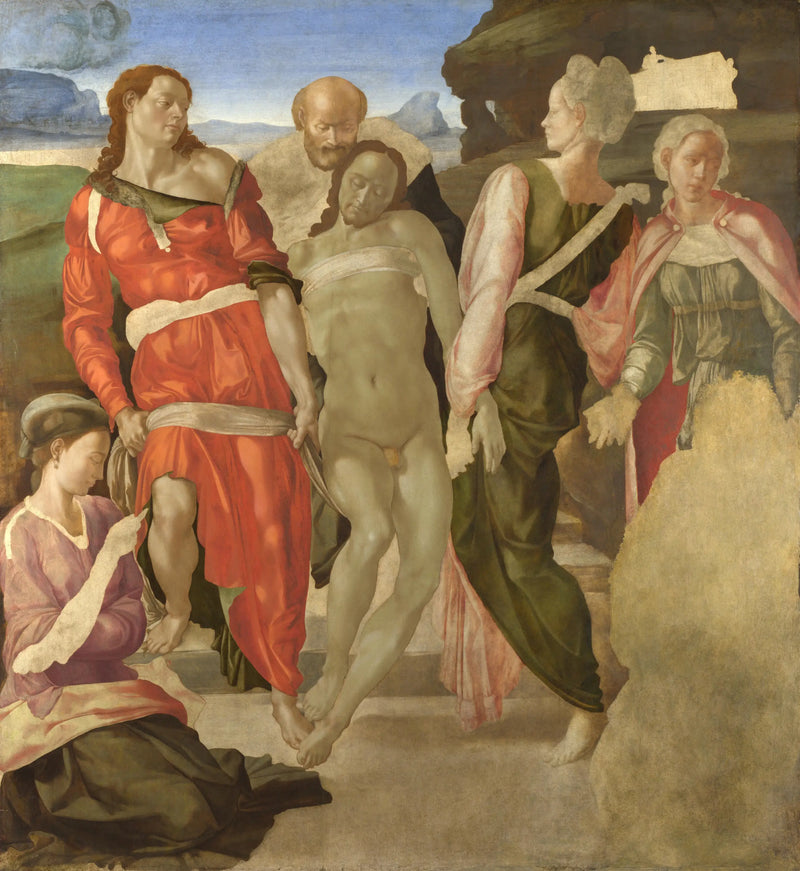 La Deposizione nel sepolcro - Michelangelo