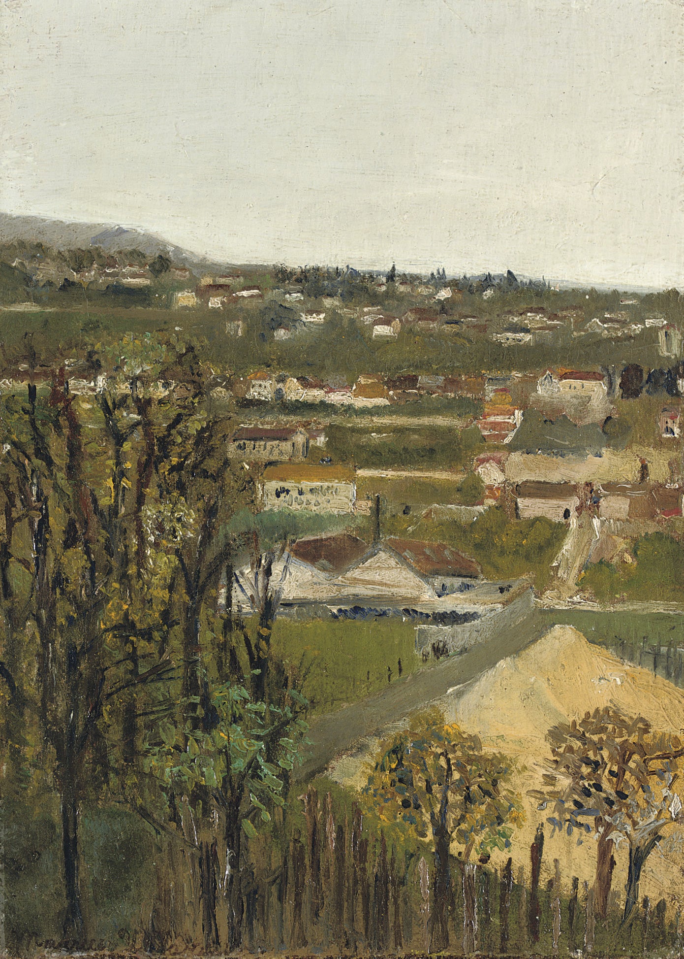 Environs à Montmagny - Maurice Utrillo