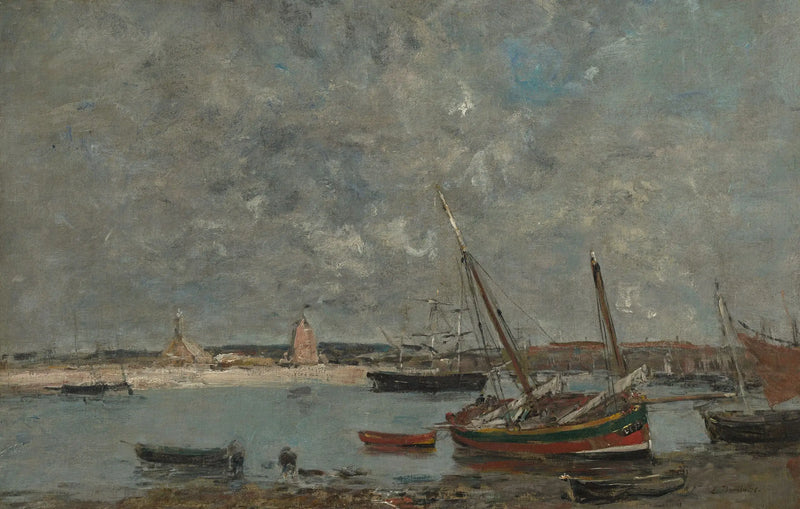 Camaret: Il Porto - Eugène Boudin