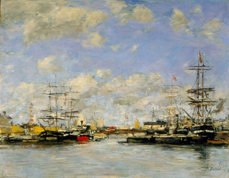 Deauville - La caletta - Eugène Boudin