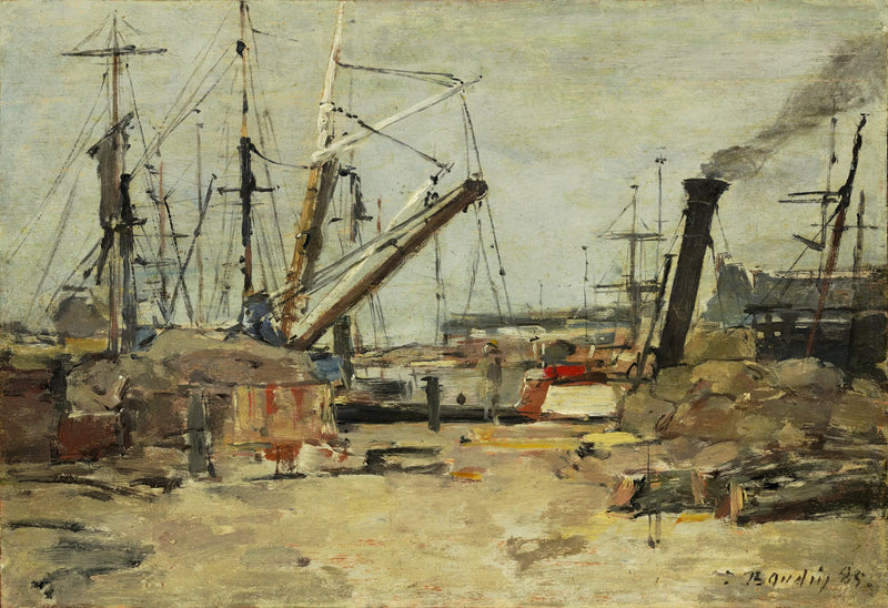 I pescherecci - Eugène Boudin