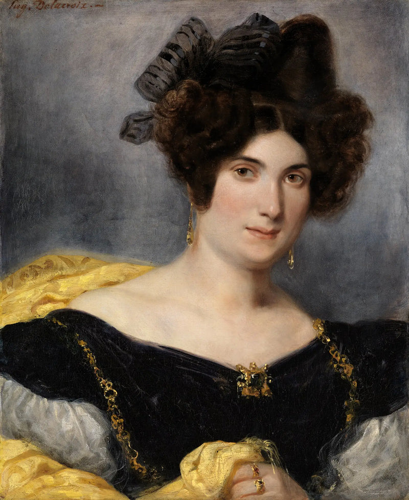 Ritratto di Madame François Simon - Eugène Delacroix