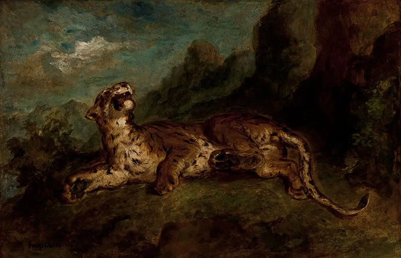 Tigre - Eugène Delacroix