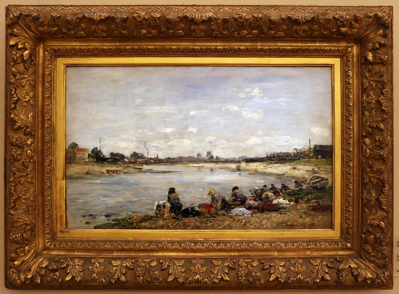 Lavaggio - Eugène Boudin